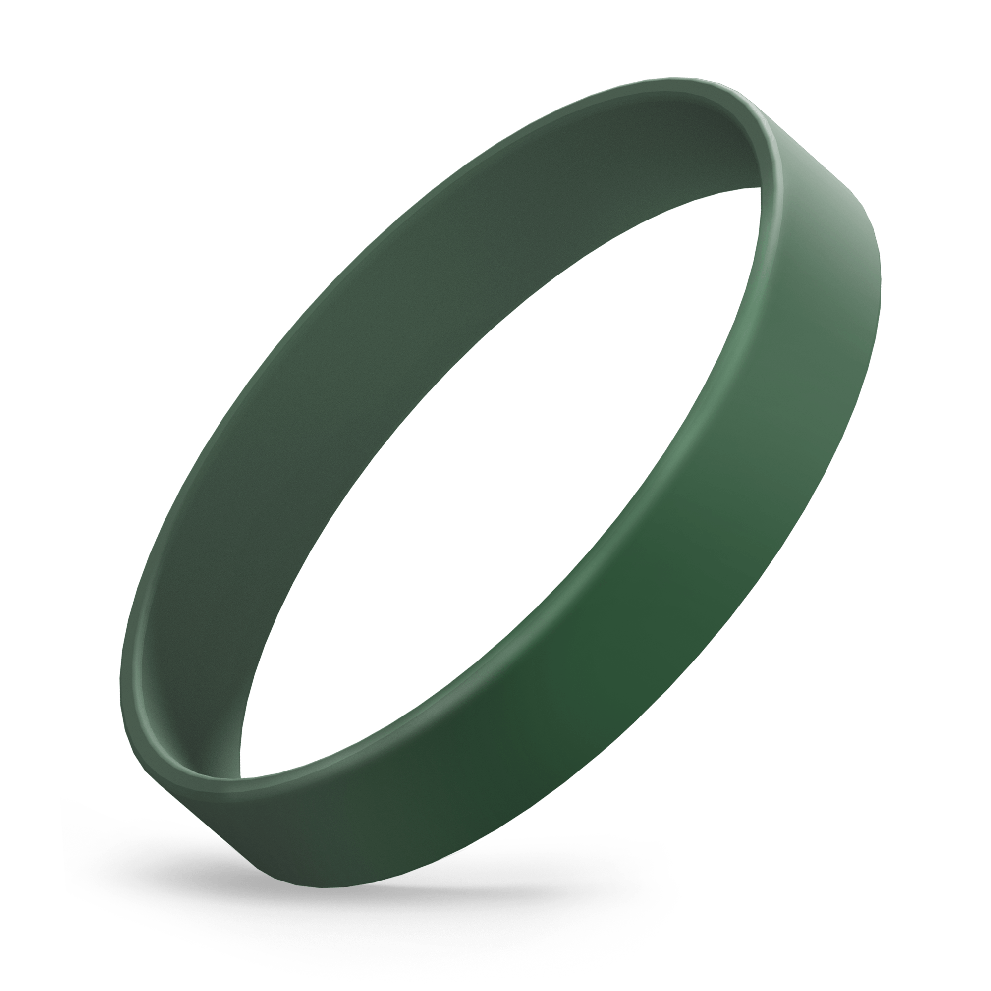 Green rubber wristbands sale